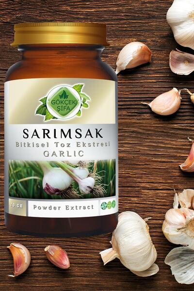 Gökçek Şifa Sarımsak Toz Ekstresi 70 Gr. Cam Kavanoz