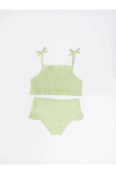 LC Waikiki Σετ μπικίνι μωρού Lcw Flexible Fabric Baby Girl