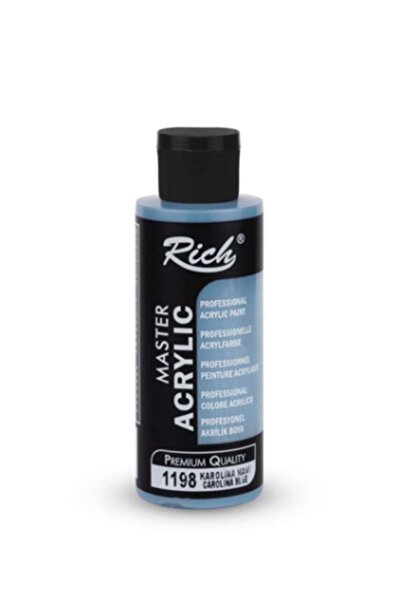 Rich Boya Master Akrilik 120 Cc Karolina Mavi