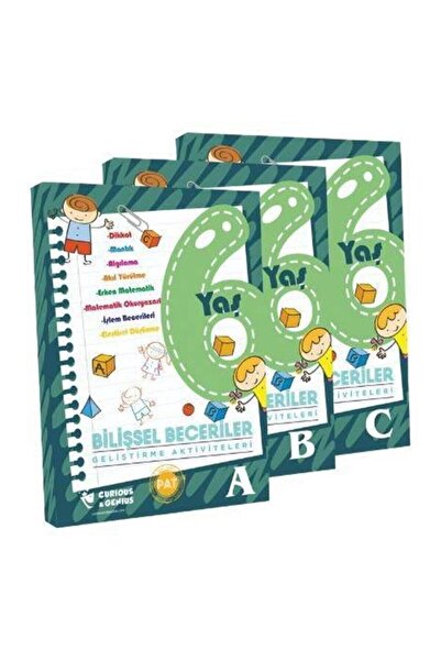 Curious&Genius Bilişsel Beceriler Geliştirme Aktiviteleri 6 Yaş