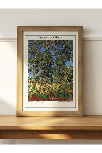 Mudi Store Vincent Van Gogh The Grounds Of The Asylum Poster Çerçevesiz Sanat...