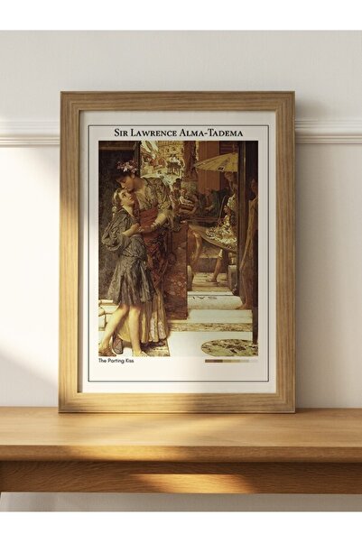Mudi Store Sir Lawrence Alma-tadema The Parting Kiss Poster Çerçevesiz Sanats...