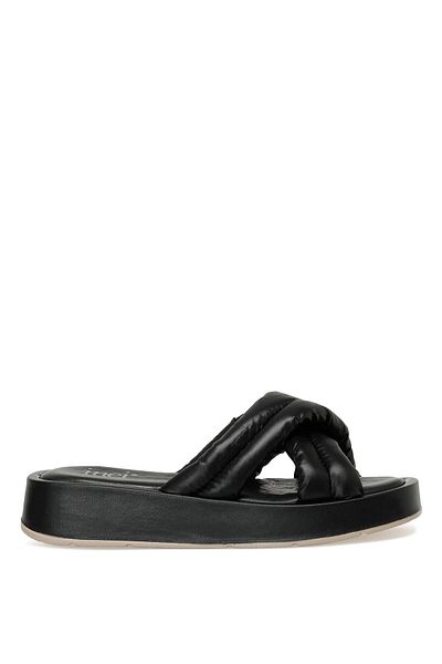İnci Balmy 3fx Schwarze Hausschuhe für Damen