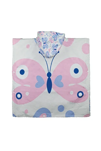 ECEMRE Children's Poncho (Snap) Beach Towel