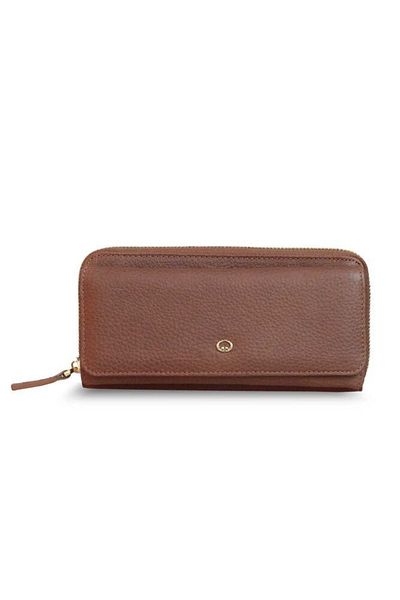 GUARD Matte Tan Leather Wallet