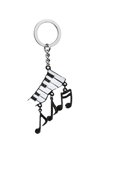 Herşey Nota Piyano Notalar Anahtarlık