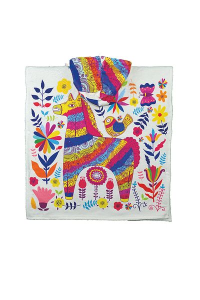 ECEMRE Children's Poncho (Snap) Beach Towel