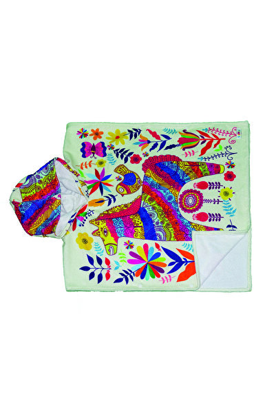 ECEMRE Children's Poncho (Snap) Beach Towel
