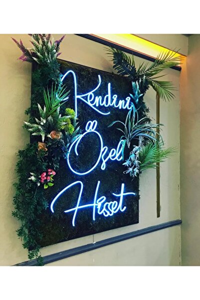 dekoraven Kendini Özel Hisset Yazı Neon Led Tabela