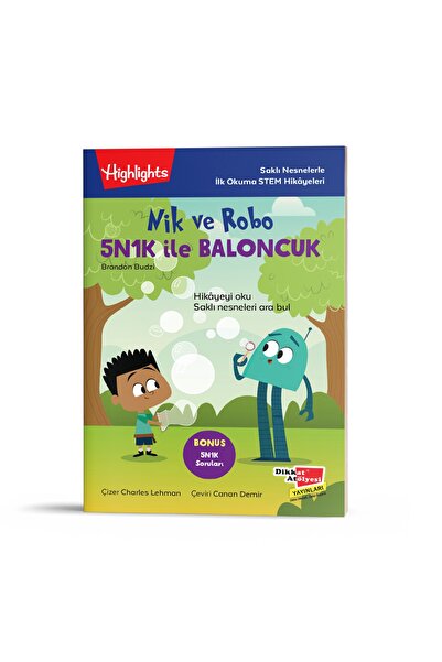 Dikkat Atölyesi Yayınları Nik Ve Robo 5n1k Ile Baloncuk