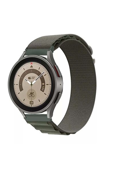 Samsung Galaxy Watch 4 5 Pro 6 7 Series 40 44mm Classic 42 43 45 46 47mm Compatible Alpine Fabric Cord