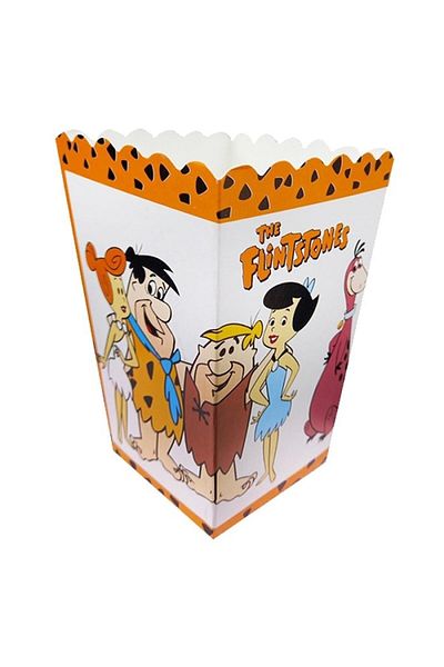 Kokoş Parti Stone Age-Flintstones-The Flintstones Corn Box - Popcorn Box
