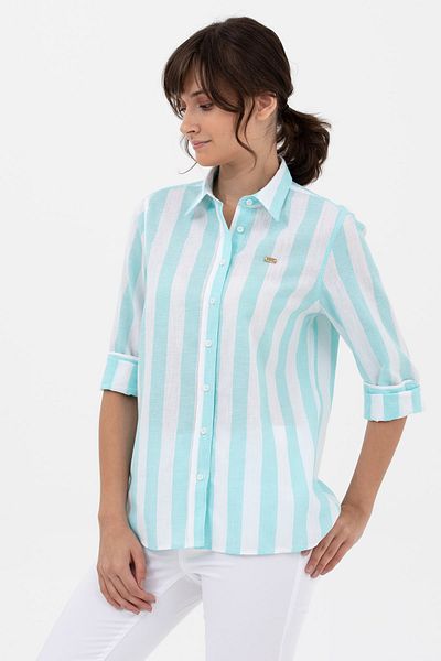 U.S. Polo Assn. Cămașă Ataro cu dungi mentă