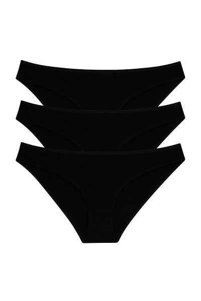 pink mood Πολύχρωμο κάλυμμα Slip Panties 3 Συσκευασία