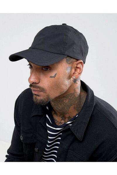 eleven market Pălărie neagră sport de vară - șapcă lavabilă șepci de baseball pentru bărbați și femei Snapback