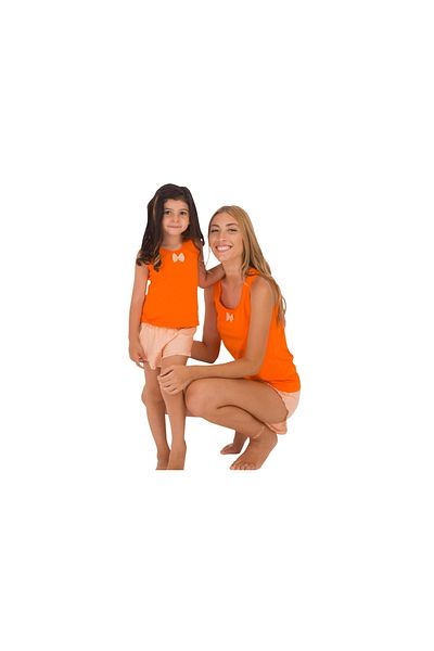 TheDon The Don Mother-Daughter Combination Model Women's Shorts-atlet Set Pattern 2