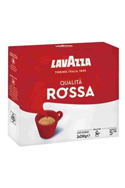 LavAzza Καφές Αλεσμένος Qualita Rossa Εισαγόμενος από την Ιταλία, 500γρ (2x25...