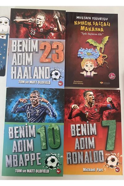 Beyaz Balina Yayınları Benim Adım Mbappe-ronaldo-haaland Ve Kıvırçık Salçalı ...
