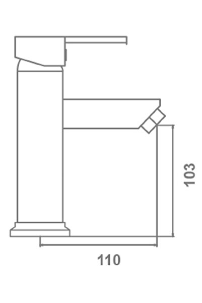 ACAR Angled Serisi Lavabo Bataryası