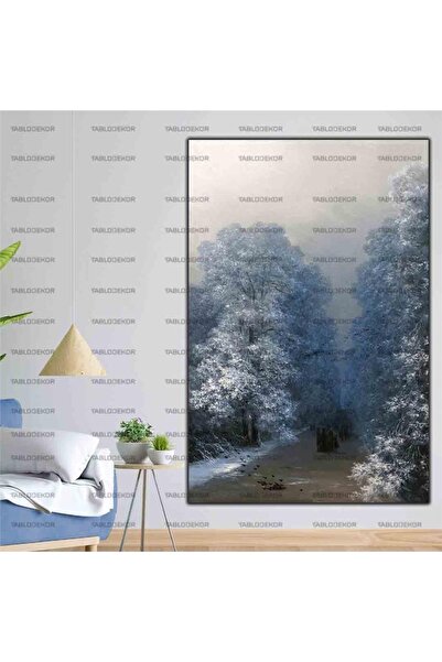 tablodekor Ivan Ayvazovski-kış Manzarası Reprodüksiyon Yağlı Boya Tablo