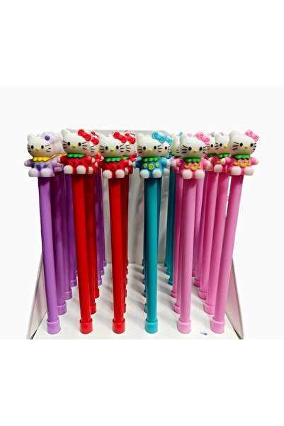 Genel Markalar Hello Kitty Figürlü Jel Tükenmez Kalem 1 Adet