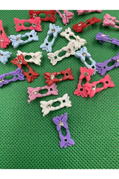 Melkady Aksesuar Melkady 444ke - mărgele de păr cu figură de fluture colorat ...