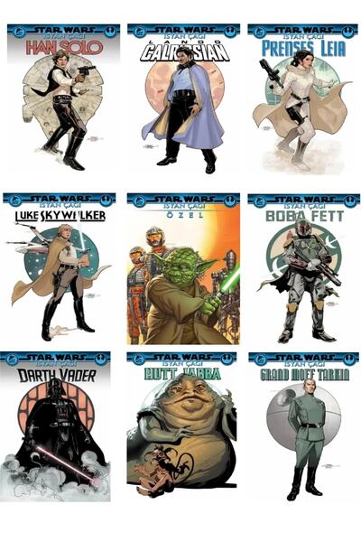 Çizgi Düşler Star Wars Isyan Çağı (9'LU FASİKÜL SETİ)