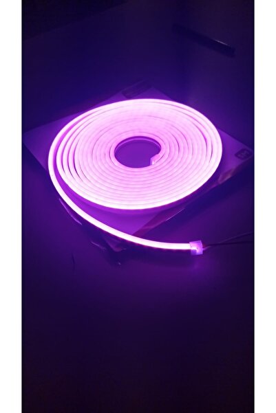 KaraköyOnline Pembe Neon Şeritled Ip65 12v 6x12mm 5mt