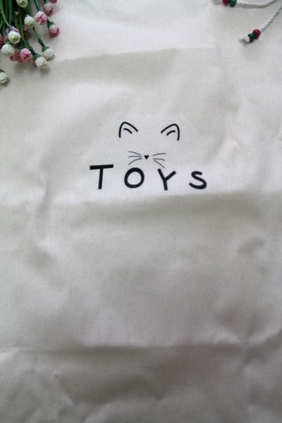 Emtory Home Toys Printed Large Size Multi-Purpose Drawstring Toy Bag 50x70