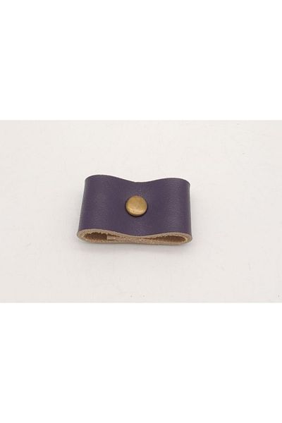 angel çanta aksesuar Snur din piele naturală violet cu metal antic
