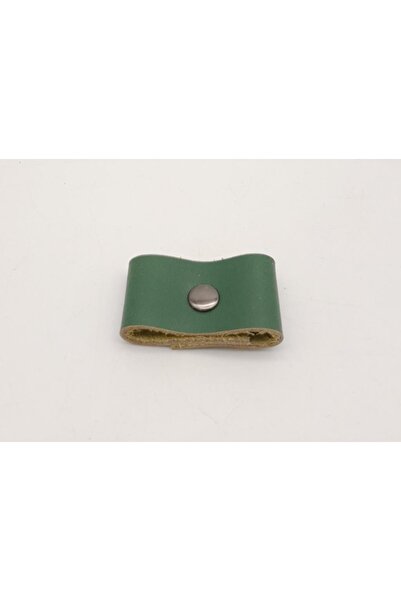 angel çanta aksesuar Zeleni Real Koža Naborano k sa dimljenim metalom