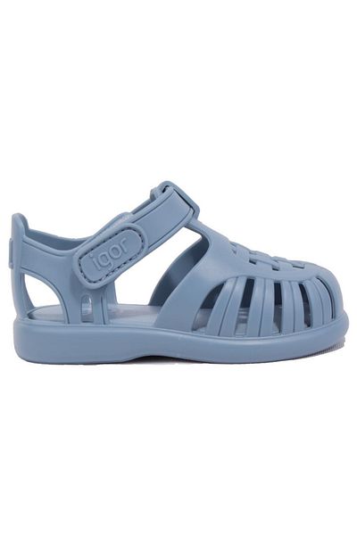 IGOR S10271 Tobby Solid Blue Sandale ortopedice zilnice pentru băieți