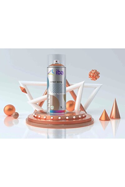 İBAVET Iba Akrilik Sprey Boya 400 ml Metalik Bronz Yaldız