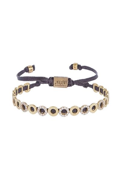 Juju Bronze Mini Circle Bracelet With Stones
