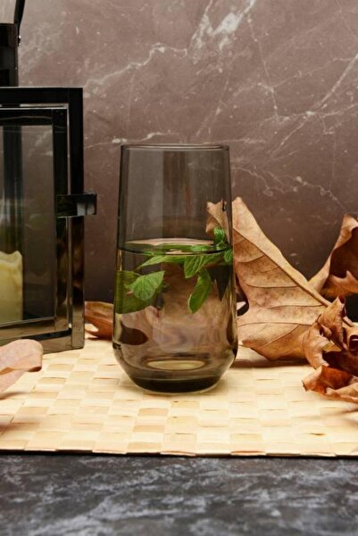 Paşabahçe Gray Allegra Glass Set of 12