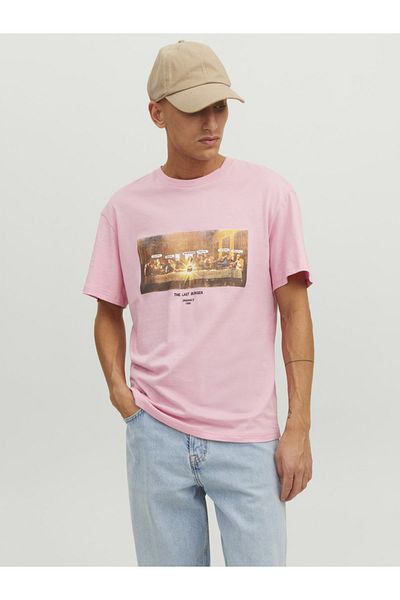 Jack & Jones Μπλουζάκι με στάμπα Crew Neck - Βραβείο