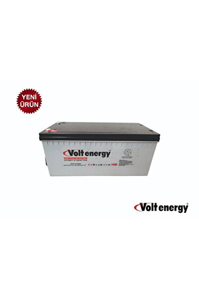 VOLT ENERGY Volt12 V 200 Amper Jel Akü Deep Cycle Nanocarbon