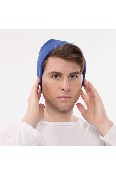 Uniprom Beret 3 Thread Fabric Blue