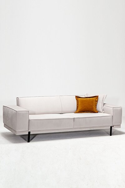 Modalife Loft Üçlü Salon&oturma Odası Kanepe - Beyaz