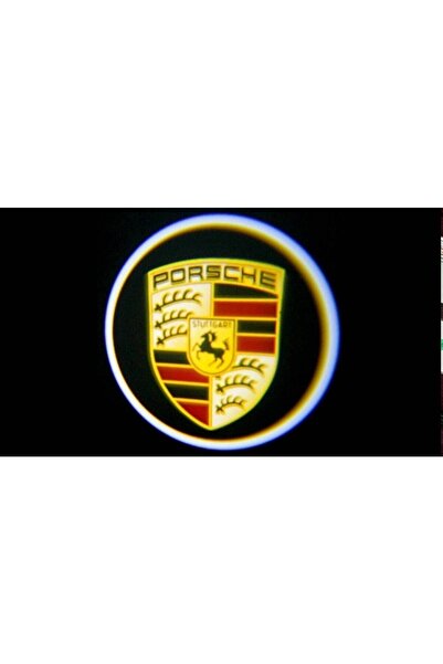 GJOB Porsche Cayman 2014 Kapı Altı Led Logo Sağ Sol 2 Adet