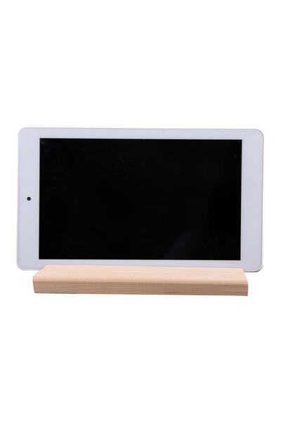 Ahşap Tablet Tutucu Telefon Standı