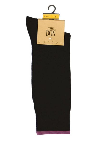 TheDon Ανδρικές κάλτσες Don Colorful Rubber Cotton Light Purple