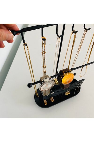 RENK YAPI RÜYASI Βραχιόλι Mini Mute Butler, Μαύρο Ανοξείδωτο για Ντύσιμο Καλής Ποιότητας, Απολύμανση, Κομψό Σχέδιο
