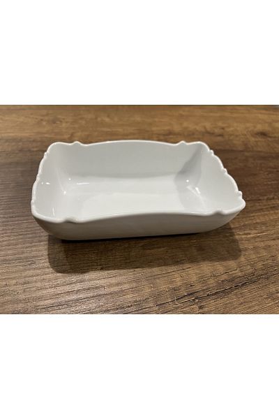 Hazal Porcelain Cookie Holder Rectangular