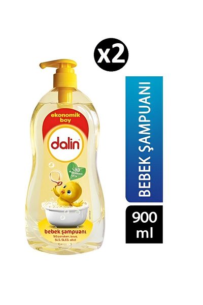 Dalin 900 Ml 2 Pieces Classic Baby Shampoo