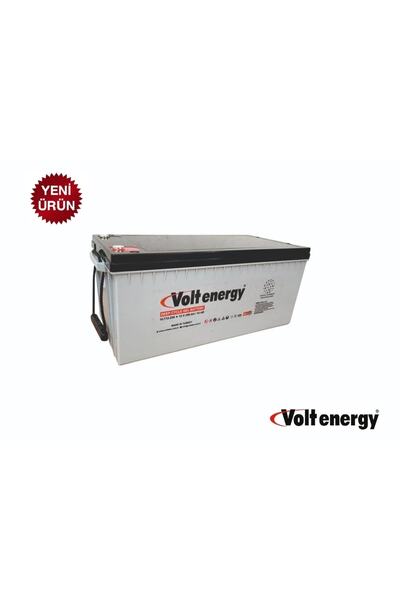 Volt 12 V 250 Ah Amper Jel Akü Deep Cycle Nanocarbon (ÜRETİM YILI: 2025)
