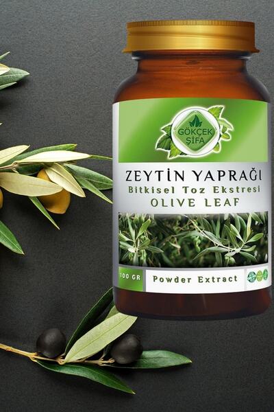 Gökçek Şifa Zeytin Yaprağı Toz Ekstresi 100 Gr Cam Kavanoz
