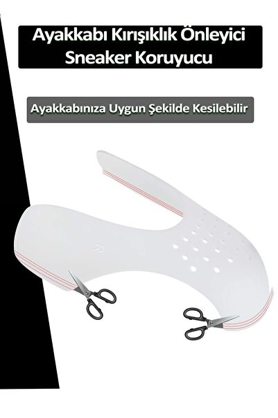 Dopar Ayakkabı Kırışıklık Önleyici Koruyucu M + Beyaz Spor Kumaş Ayakkabı Boyası + Bağcık 3'lü Bakım Seti