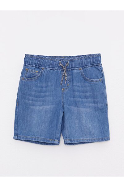 LC Waikiki Boy's Jean Shorts - Elastic Waist