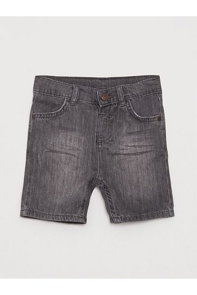 LC Waikiki Basic-Jeansshorts für Jungen mit elastischem Bund